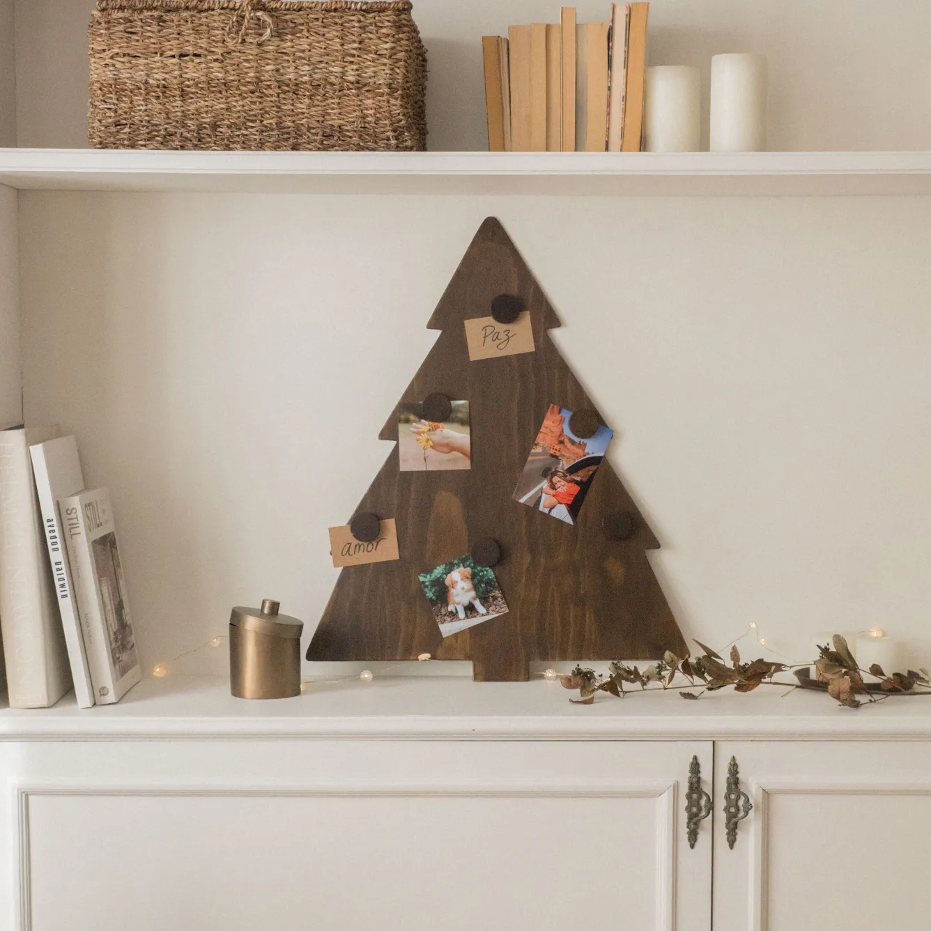 Hannun Objets Décoratifs | Cadre photo de Noël Nakai Marronfoncé