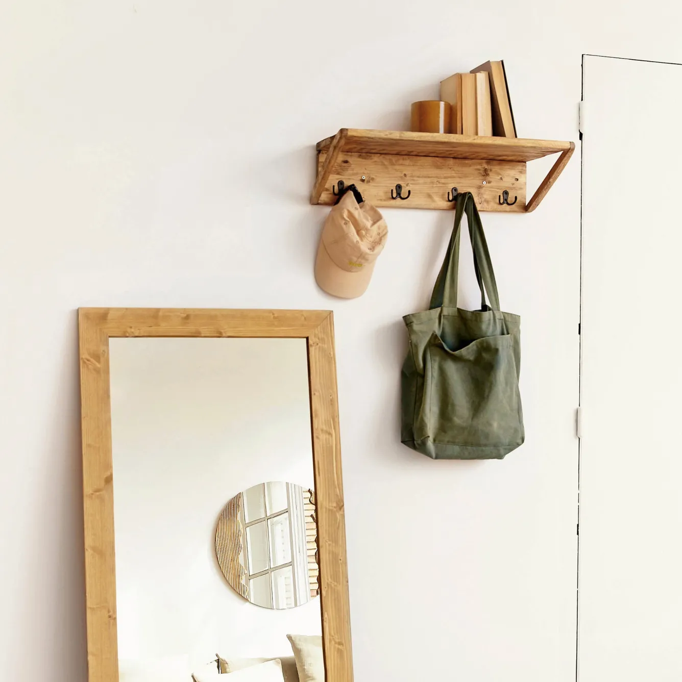 Hannun Portemanteaux | Porte-manteau Oljon en bois recyclé