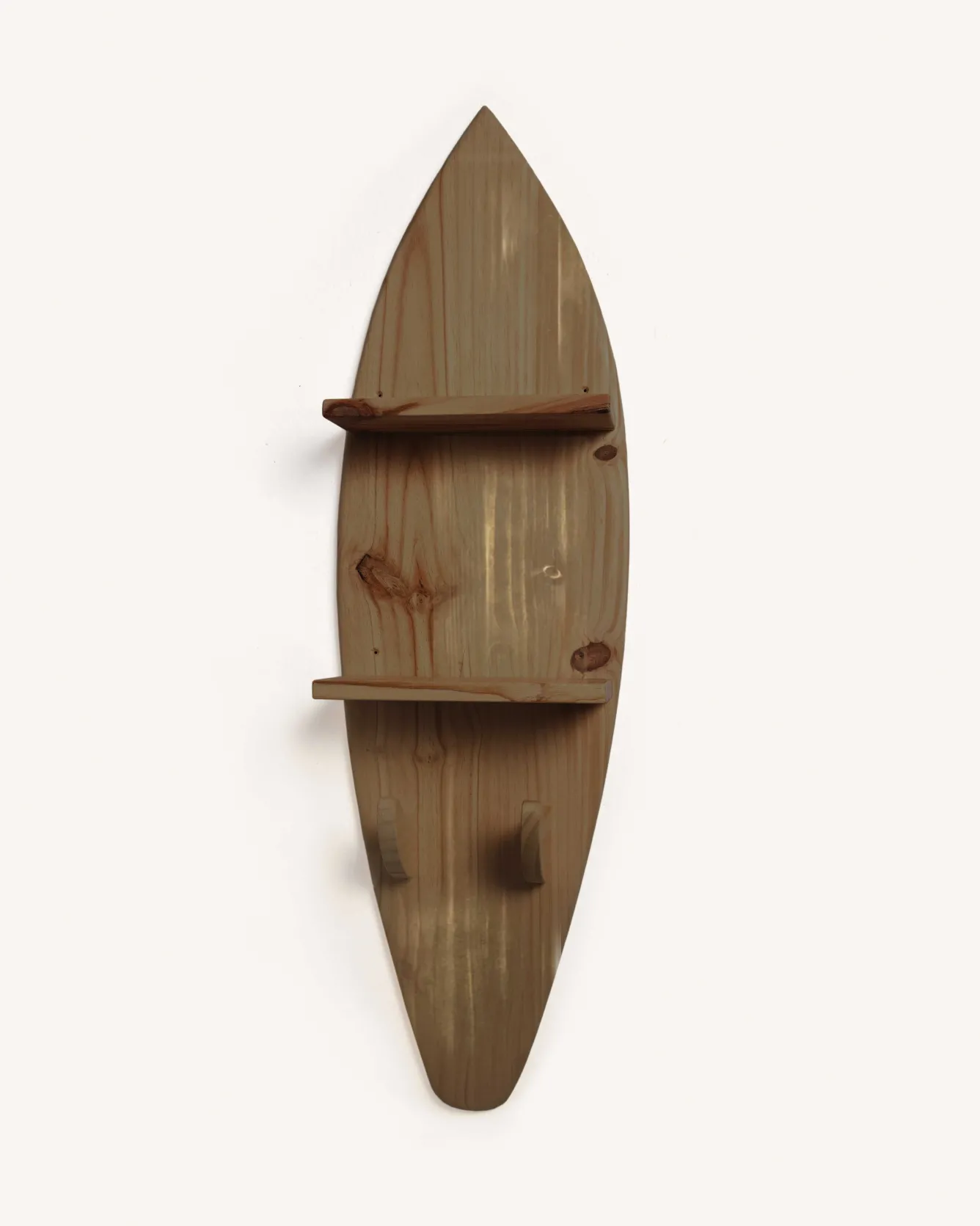 Hannun Étagères Suspendues | Portemanteaux | Porte-manteau/étagère planche de surf Razo