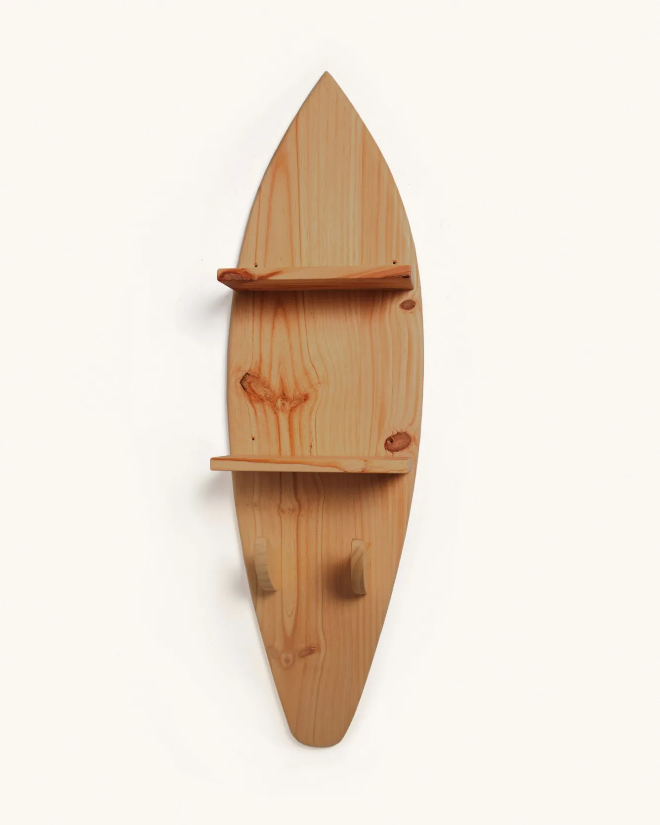 Hannun Étagères Suspendues | Portemanteaux | Porte-manteau/étagère planche de surf Razo